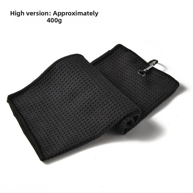 Mikrošķiedras golfa dvielis ar karabīnu, izšūts logotips un drukāts dizains, sporta dvielis golfam, pielāgojams