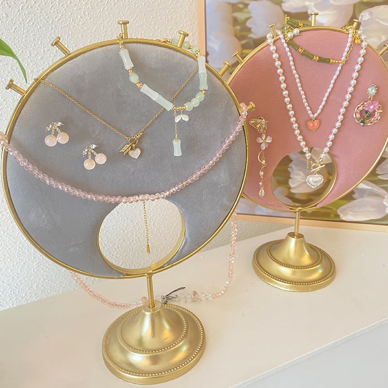 Rotaslietu izstādes statīvs, metāla rāmis, piecu stāvu, samta korpuss, ražošanas process: dzelzs