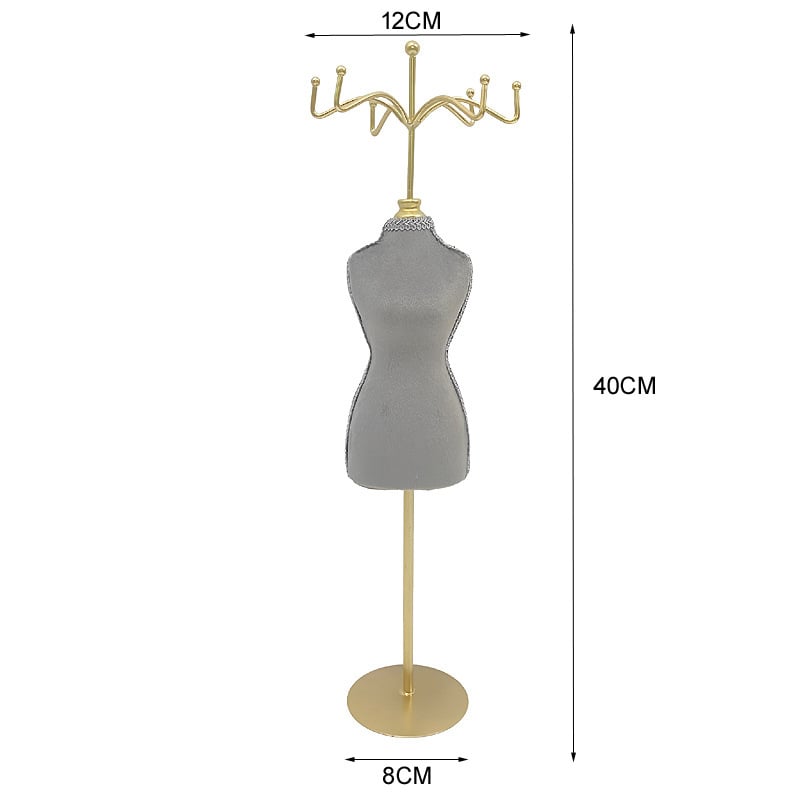 Rotaslietu izstādes statīvs, metāla rāmis, piecu stāvu, samta korpuss, ražošanas process: dzelzs