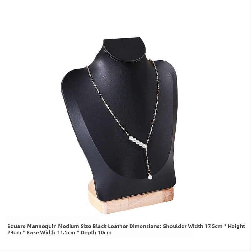 Kaklaru demonstrācijas statīvs – portreta dizains, ciets koks, korpuss ar flaneli, splicing tehnika, 2024. gada vasara