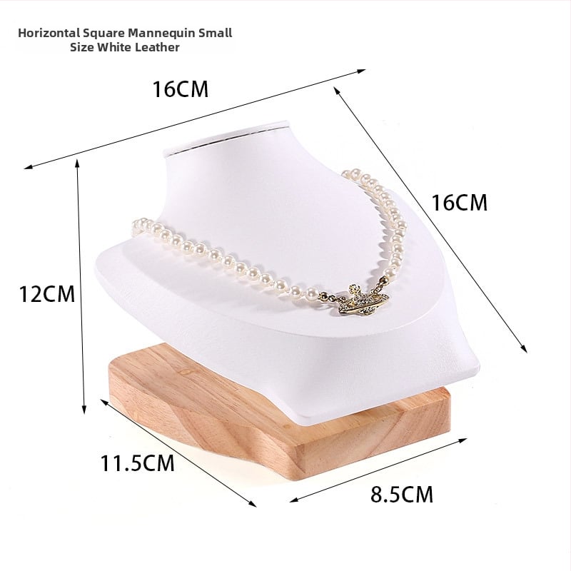 Kaklaru demonstrācijas statīvs – portreta dizains, ciets koks, korpuss ar flaneli, splicing tehnika, 2024. gada vasara