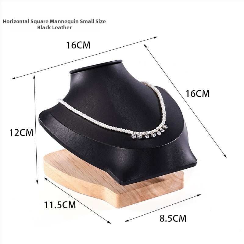 Kaklaru demonstrācijas statīvs – portreta dizains, ciets koks, korpuss ar flaneli, splicing tehnika, 2024. gada vasara