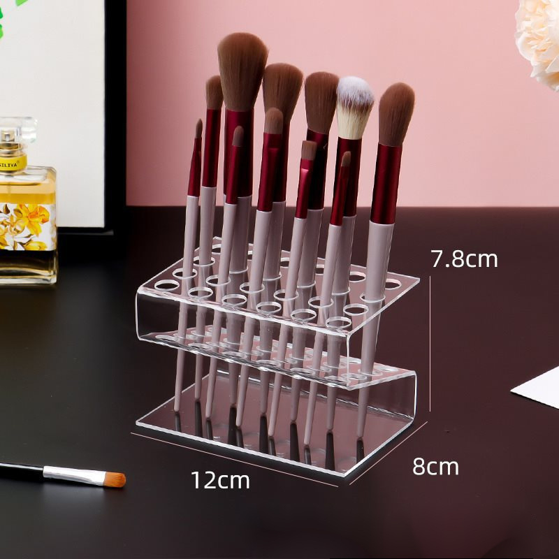 Matu sprādžu un rotaslietu displeja statīvs – daudzslāņu ekspozīijas plaukts, mākslinieciskais stils, uzglabāšanas nodalījums