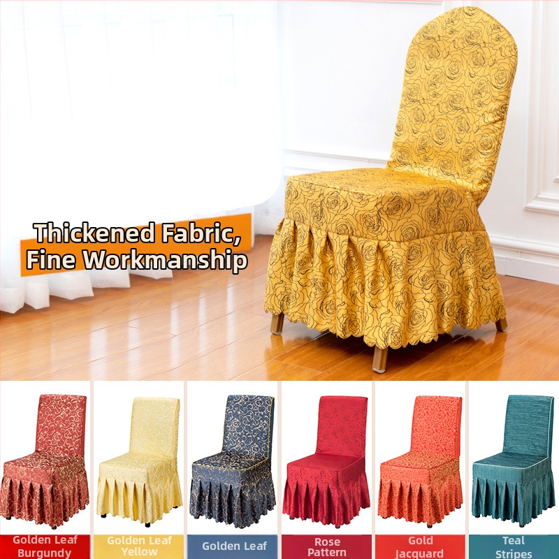 Poťah na stoličku pre reštaurácie a hotely, moderný a jednoduchý štýl, polyesterový materiál, hotelový štýl, značka New Shangmei