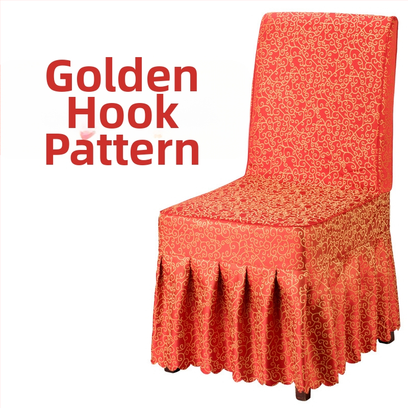 Krēsla pārvalks restorāniem un viesnīcām, moderns un vienkāršs stils, poliester materiāls, viesnīcu stils, zīmols New Shangmei