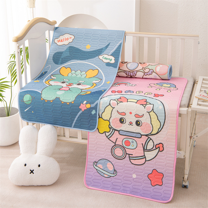 Bērnu latex paklājiņš ar karikatūru dizainu, dabiskais latekss 90%+, drukāts dizains, zīmols Fragrant poetry