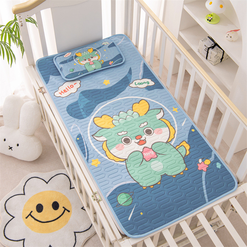 Bērnu latex paklājiņš ar karikatūru dizainu, dabiskais latekss 90%+, drukāts dizains, zīmols Fragrant poetry