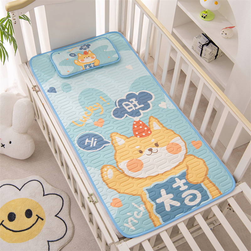 Bērnu latex paklājiņš ar karikatūru dizainu, dabiskais latekss 90%+, drukāts dizains, zīmols Fragrant poetry