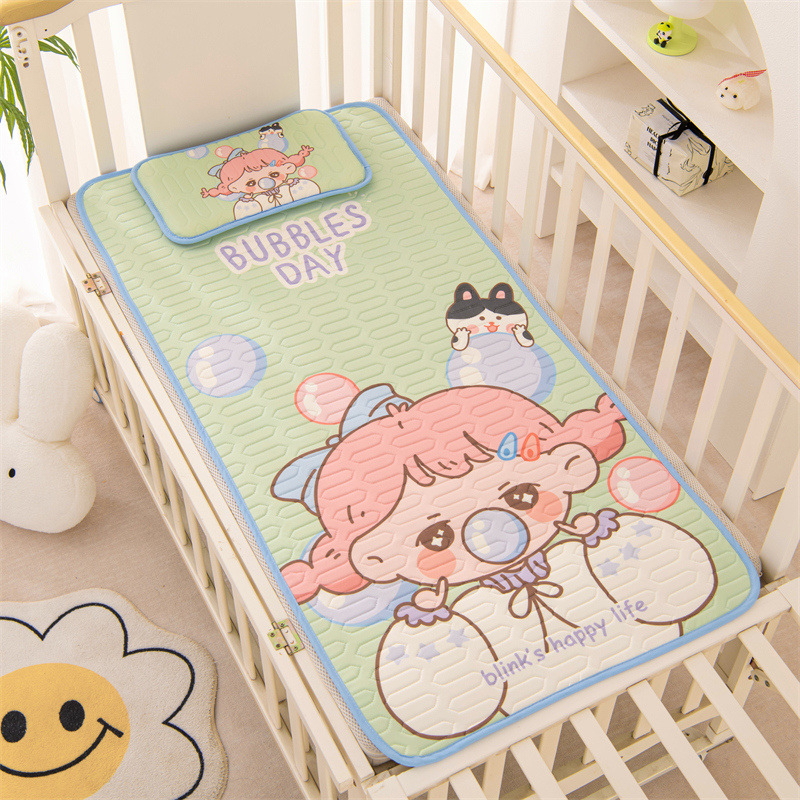 Bērnu latex paklājiņš ar karikatūru dizainu, dabiskais latekss 90%+, drukāts dizains, zīmols Fragrant poetry