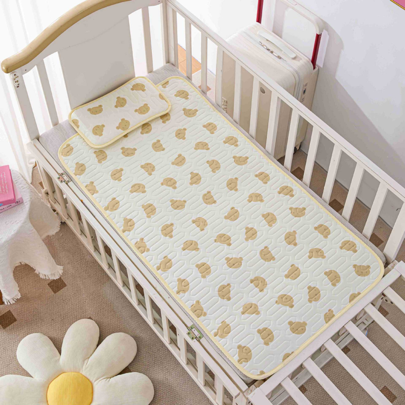 Bērnu latex paklājiņš ar karikatūru dizainu, dabiskais latekss 90%+, drukāts dizains, zīmols Fragrant poetry