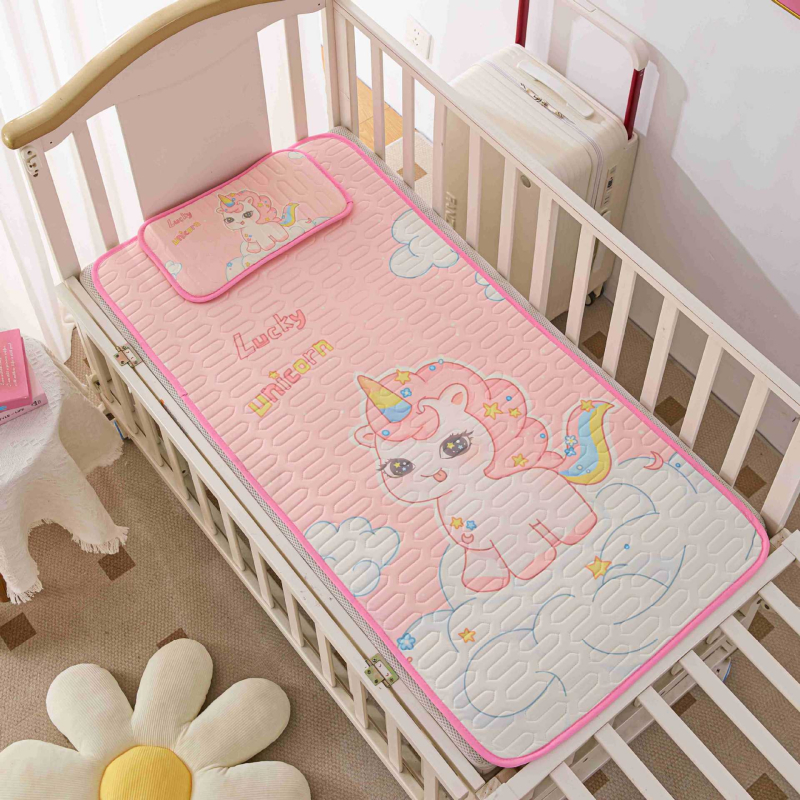 Bērnu latex paklājiņš ar karikatūru dizainu, dabiskais latekss 90%+, drukāts dizains, zīmols Fragrant poetry