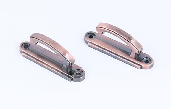 Függönyhorgony, cinkötvözet galvanizált kivitel, modern minimalista stílus, Jin Luang Xing márka, faldekoráció függönyökhöz