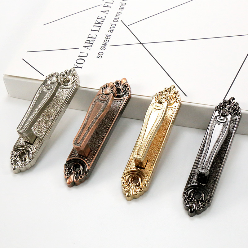 Függönyhorgony, cinkötvözet galvanizált kivitel, modern minimalista stílus, Jin Luang Xing márka, faldekoráció függönyökhöz