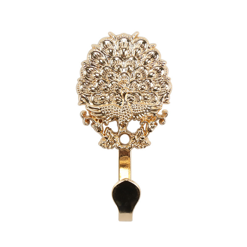 Függönyhorgony, cinkötvözet galvanizált kivitel, modern minimalista stílus, Jin Luang Xing márka, faldekoráció függönyökhöz