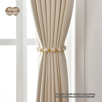 Aizkaru pērlīšu siksņa ar kristāla āķi (Zīmols: Other; Materiāls: Audums; Stils: Pastoraālais)