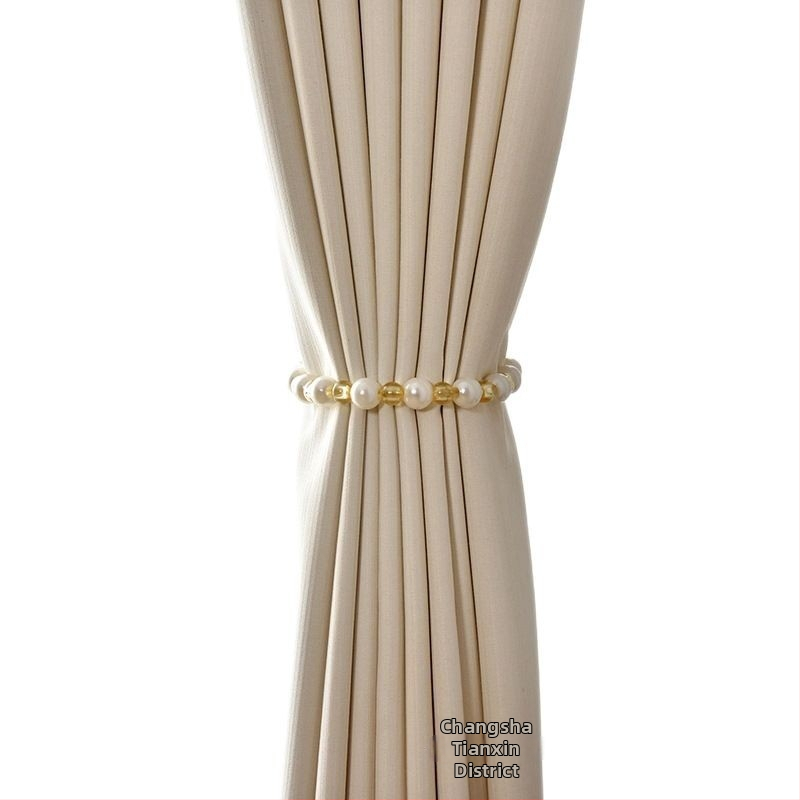 Aizkaru pērlīšu siksņa ar kristāla āķi (Zīmols: Other; Materiāls: Audums; Stils: Pastoraālais)