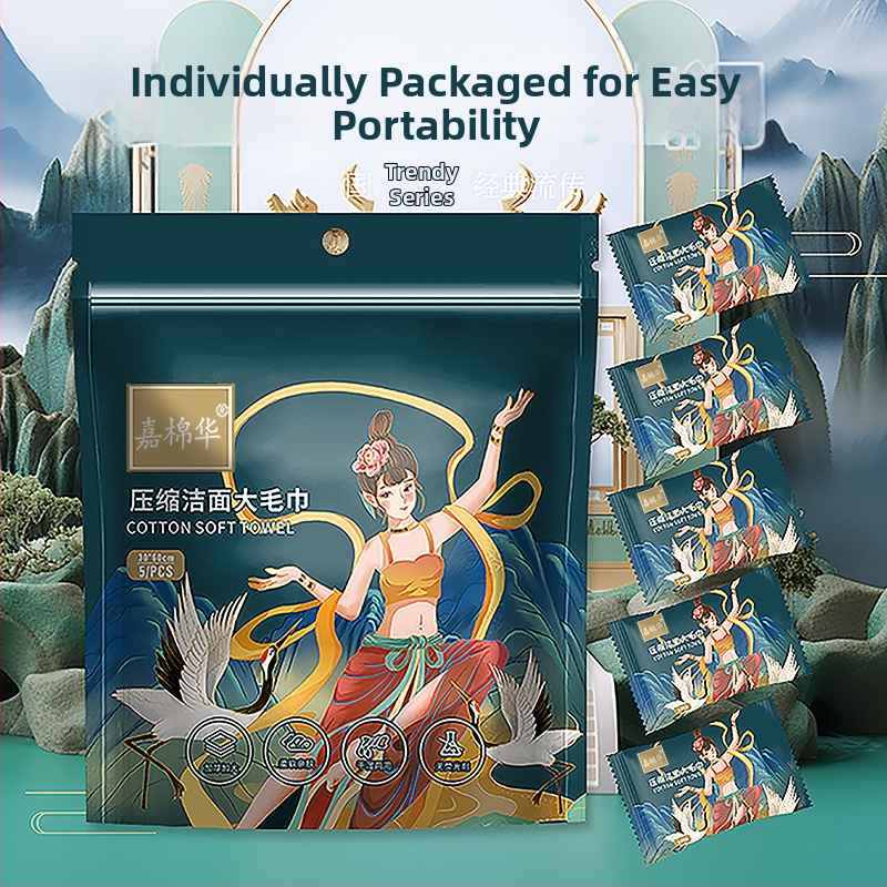 Texture Kompresovaná utierka na tvár z rastlinných vlákien, extra hrubá, 50 g a viac, jednorazová, na cestovanie