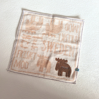 Kvadrātveida lakatiņš no 100% kokvilnas, bez vīšanas diegiem, izšuvumi un Jacquard tekstūra, 30 g, uzsūkšana 21–25 s