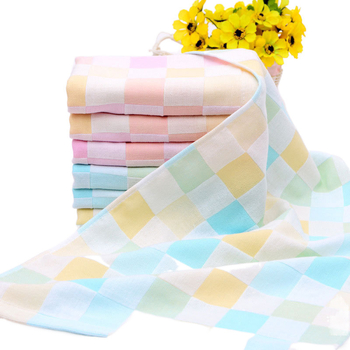 Set pamučnih gaze za djecu, 3 kom, dvostruki sloj, brzo sušeći ručnici za lice, Plain weave 150D, 200 g+