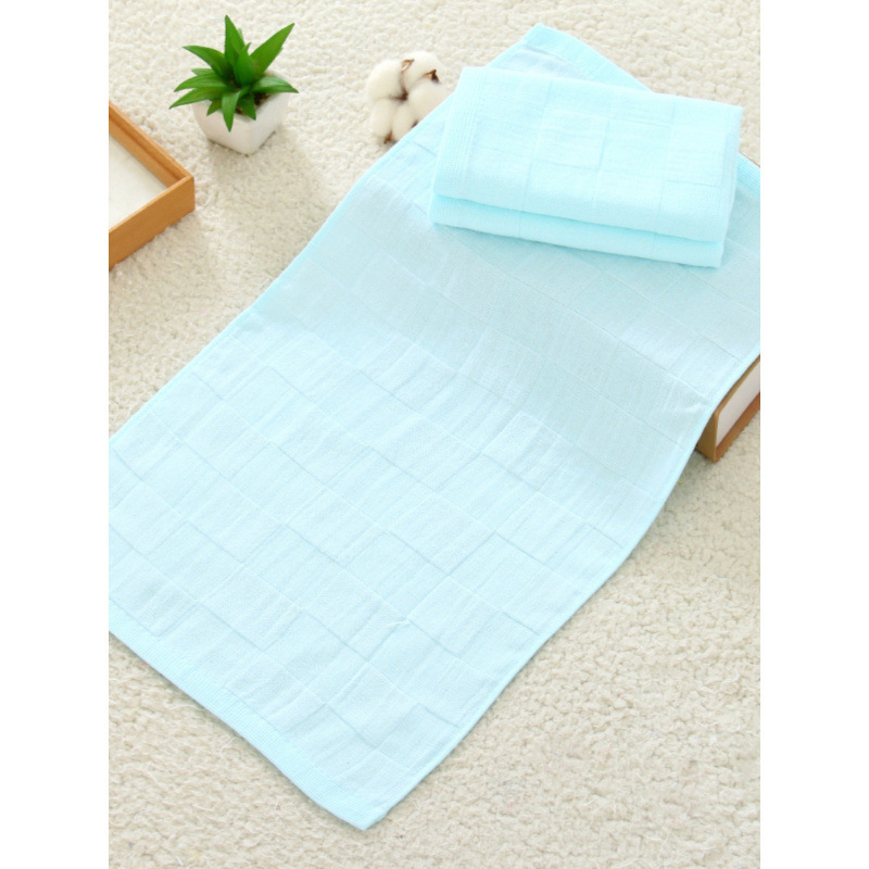 Set pamučnih gaze za djecu, 3 kom, dvostruki sloj, brzo sušeći ručnici za lice, Plain weave 150D, 200 g+
