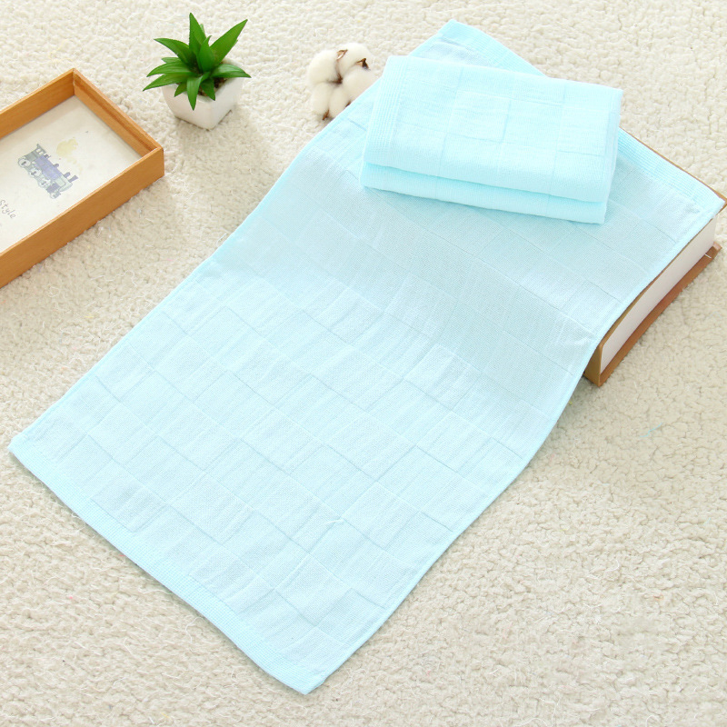 Set pamučnih gaze za djecu, 3 kom, dvostruki sloj, brzo sušeći ručnici za lice, Plain weave 150D, 200 g+