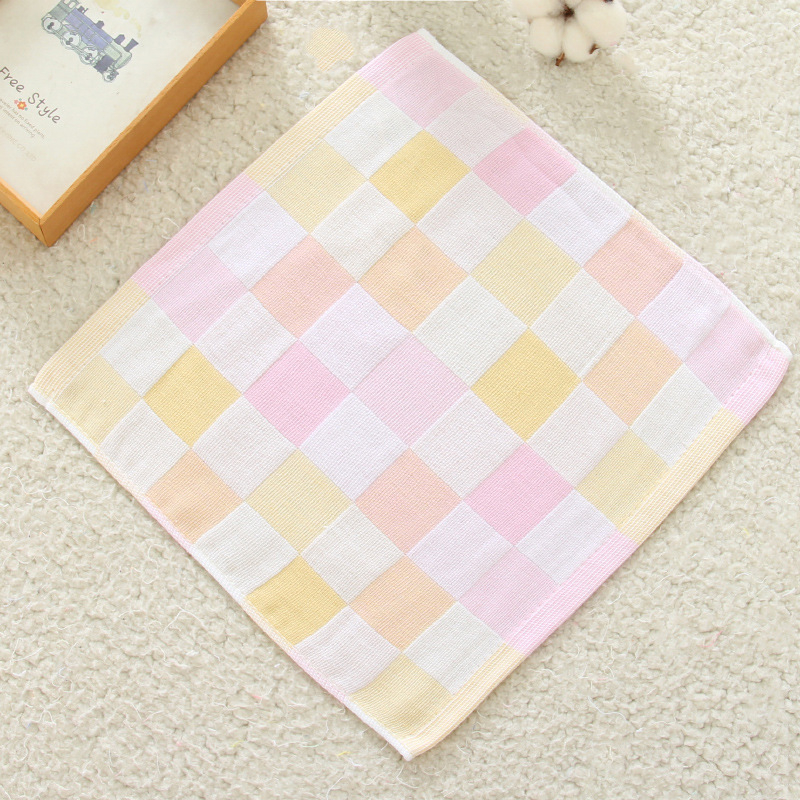 Set pamučnih gaze za djecu, 3 kom, dvostruki sloj, brzo sušeći ručnici za lice, Plain weave 150D, 200 g+
