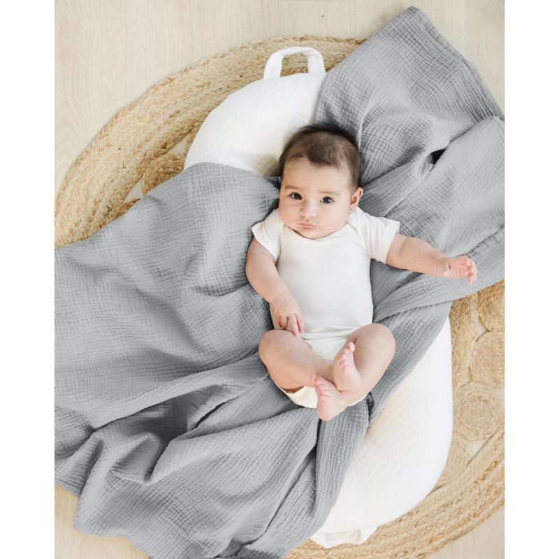 Swaddle pentru nou-născuți – 100% bumbac, pentru toate anotimpurile, Siguranță Clasa A