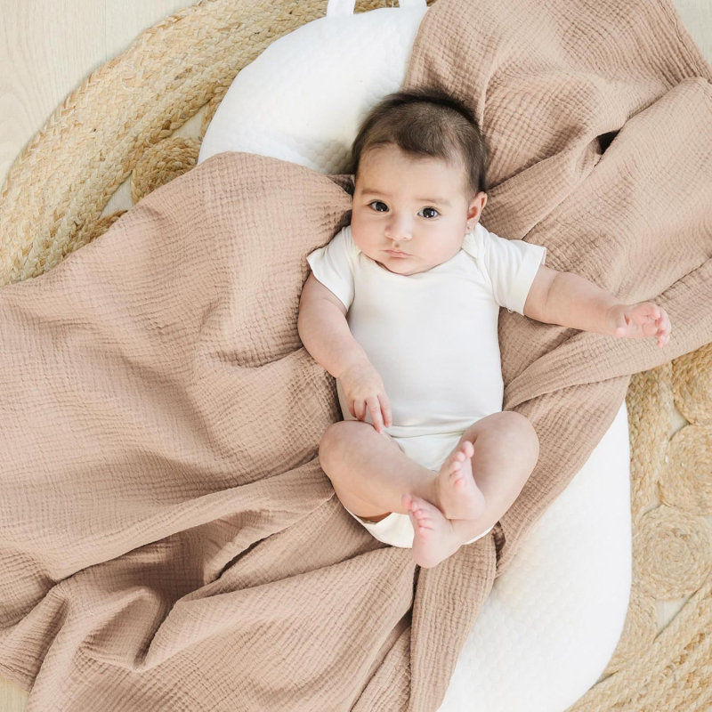 Swaddle pentru nou-născuți – 100% bumbac, pentru toate anotimpurile, Siguranță Clasa A