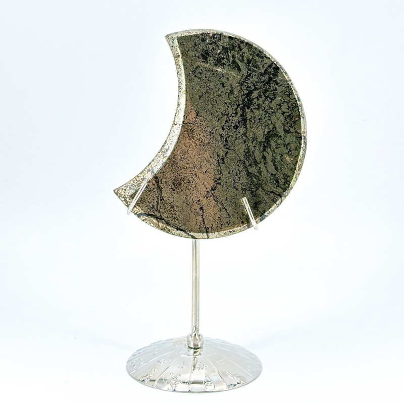 Stargate Jewelry Rezba od prirodnog kristala s lunarnom temom - New Moon Crystal Crescent Moon Carving, Prirodni kristal, Moderno minimalistički stil