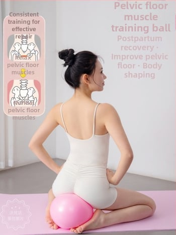 Wofanda PVC jogas bumba, 150 g, piepumpējama, iegurņa grīdas trenēšana, pēcdzemdību atveseļošanās