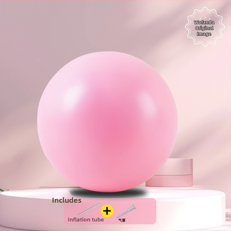 Wofanda PVC jogas bumba, 150 g, piepumpējama, iegurņa grīdas trenēšana, pēcdzemdību atveseļošanās