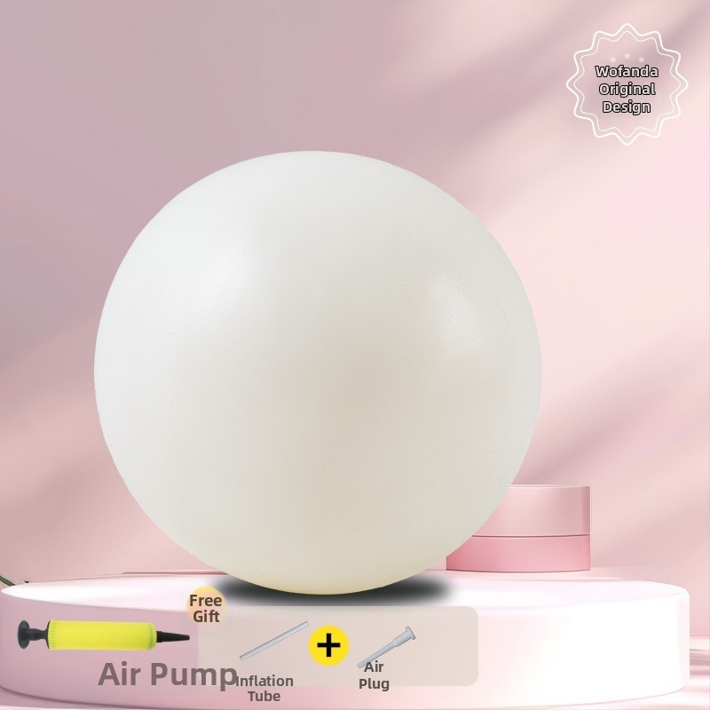 Wofanda PVC jogas bumba, 150 g, piepumpējama, iegurņa grīdas trenēšana, pēcdzemdību atveseļošanās