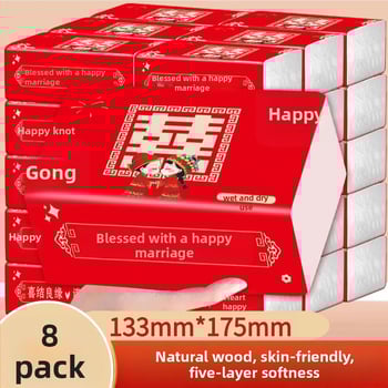 Ornamenti ar burtiem motīvu dāvanu kastē, Yuezi zīmols, piemēroti Ķīnas Valentīndienai