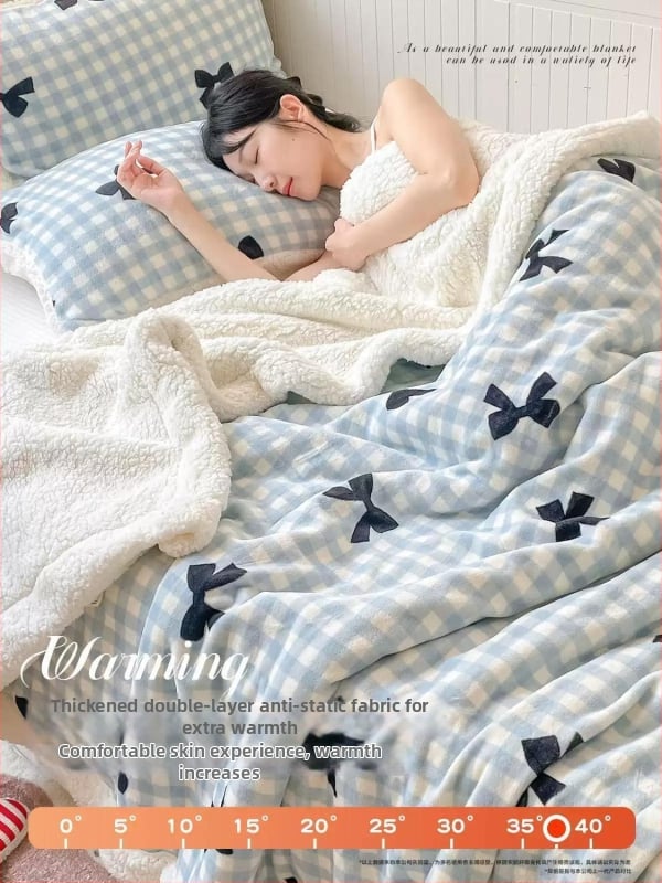 Plušā pleds ar karikatūru rakstu, visām sezonām, zem 300 g, no sintētiskām šķiedrām