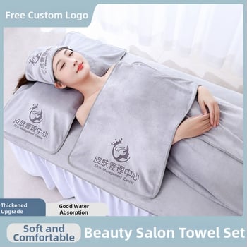 Szépségszalon törölközőkészlet | mikroszálas, finom szálak; bolyhosodásmentes; súly 301-350 g; NET verzió