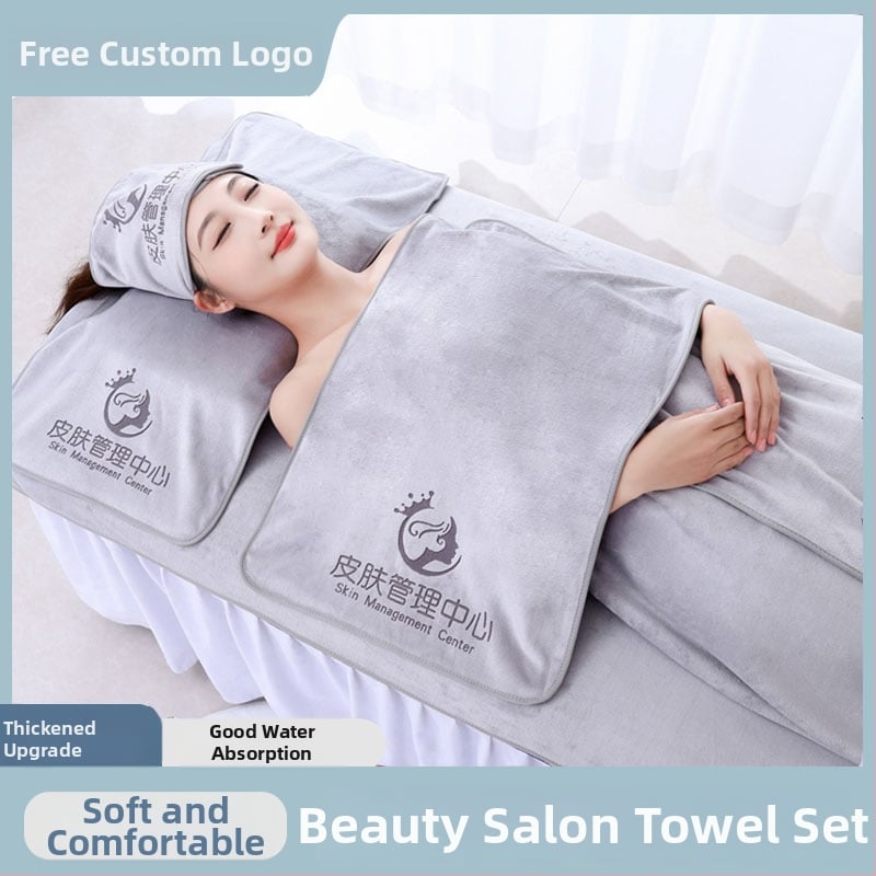 Szépségszalon törölközőkészlet | mikroszálas, finom szálak; bolyhosodásmentes; súly 301-350 g; NET verzió