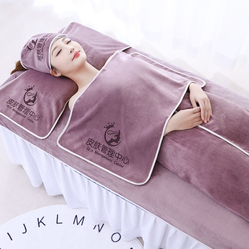 Szépségszalon törölközőkészlet | mikroszálas, finom szálak; bolyhosodásmentes; súly 301-350 g; NET verzió