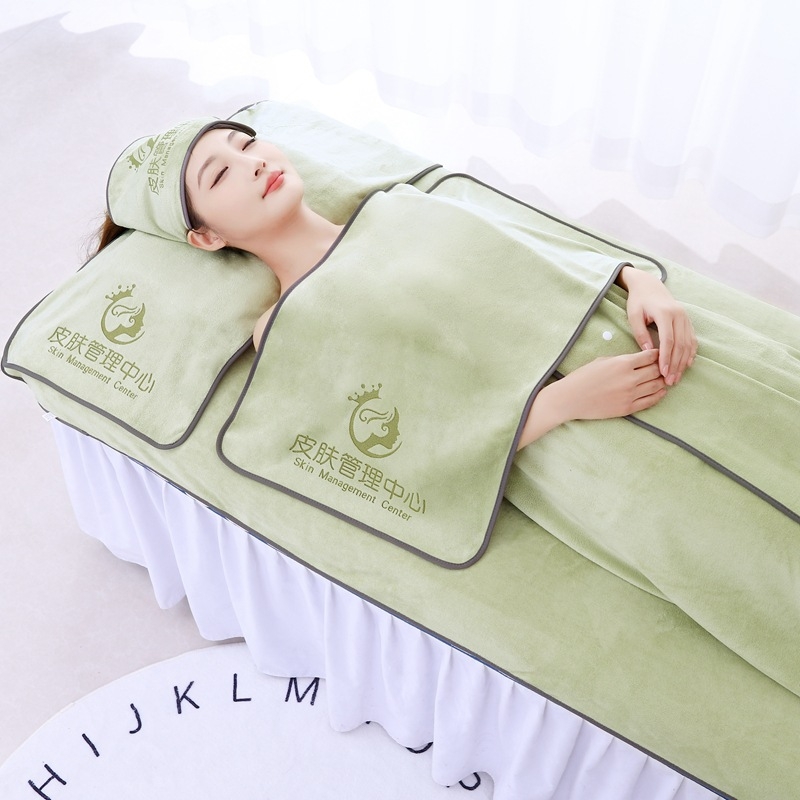 Szépségszalon törölközőkészlet | mikroszálas, finom szálak; bolyhosodásmentes; súly 301-350 g; NET verzió