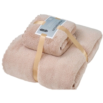 Kokvilnas vannas dvieļu komplekts, 150D diegi, Plain weave