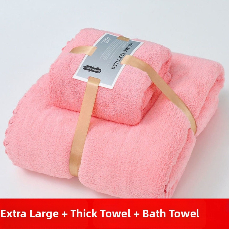 Kokvilnas vannas dvieļu komplekts, 150D diegi, Plain weave