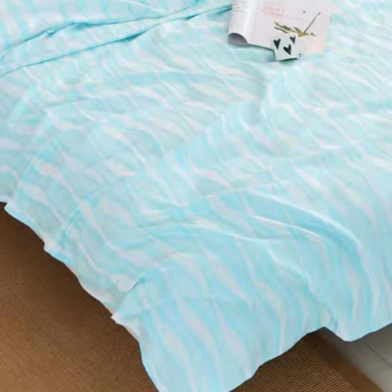 Dvieļu segu Ice Silk, bambusa šķiedra, piemērota pieaugušajiem un zīdaiņiem, pavasara un rudens lietošanai, 300–310 g/m²