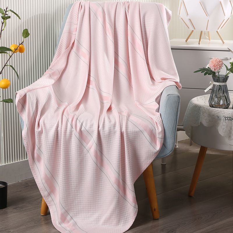 Dvieļu segu Ice Silk, bambusa šķiedra, piemērota pieaugušajiem un zīdaiņiem, pavasara un rudens lietošanai, 300–310 g/m²