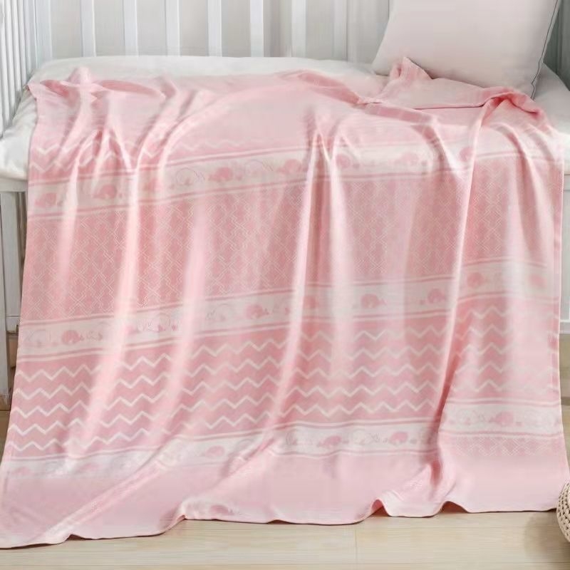 Dvieļu segu Ice Silk, bambusa šķiedra, piemērota pieaugušajiem un zīdaiņiem, pavasara un rudens lietošanai, 300–310 g/m²