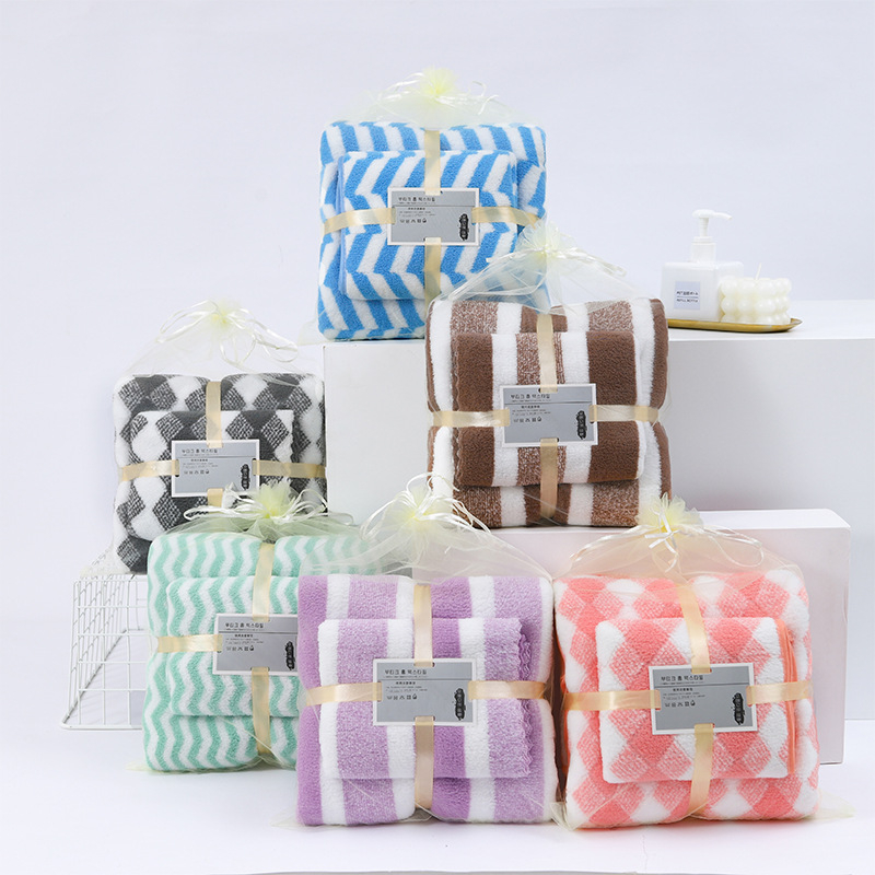 Warp-šūts korāla fleece dvielis sejai, sejai dvielis, 150D, 200 g+, šuvju apdare