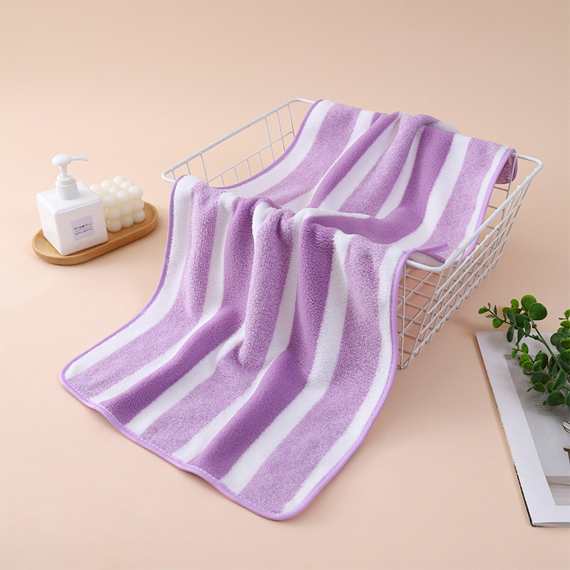 Warp-šūts korāla fleece dvielis sejai, sejai dvielis, 150D, 200 g+, šuvju apdare