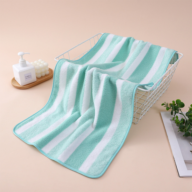 Warp-šūts korāla fleece dvielis sejai, sejai dvielis, 150D, 200 g+, šuvju apdare