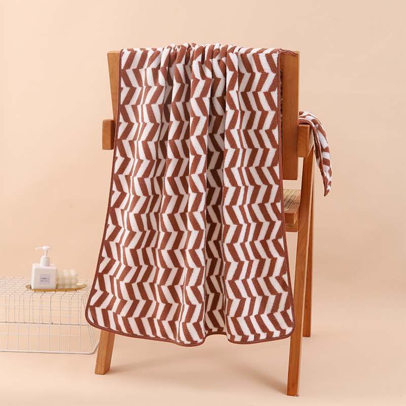 Warp-šūts korāla fleece dvielis sejai, sejai dvielis, 150D, 200 g+, šuvju apdare