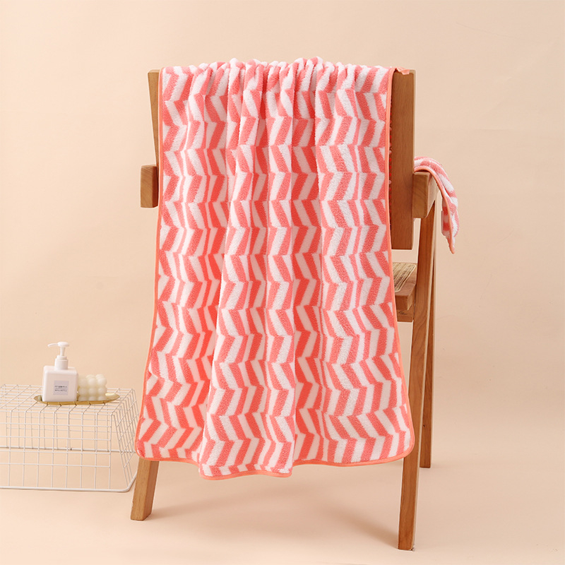 Warp-šūts korāla fleece dvielis sejai, sejai dvielis, 150D, 200 g+, šuvju apdare