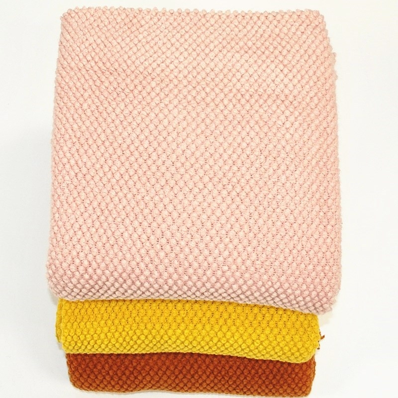 Ακρυλική πλεκτή κουβέρτα, μονόχρωμο σχέδιο, στιλ ήπλου πολυτελείας, 500–799 γρ., προσαρμοζόμενο