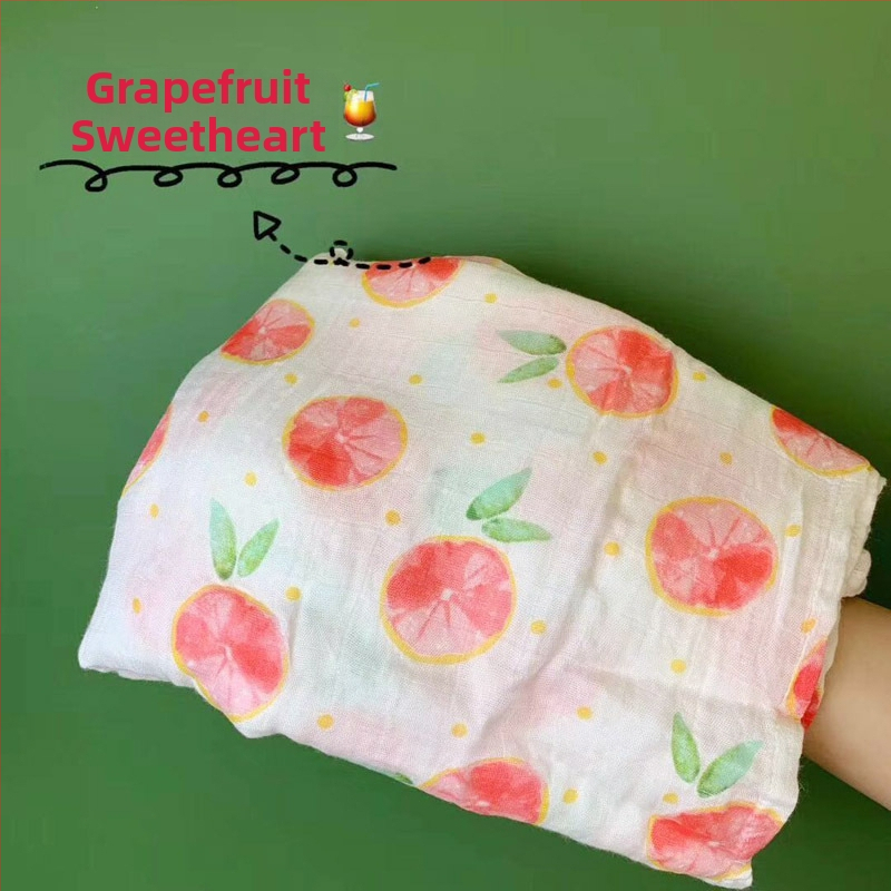 Bambuso pluošto muslin kūdikių antklodė vasarai, dviejų sluoksnių įvynojimas, šešių sluoksnių dengimas, 800–999 g, animacinis piešinys